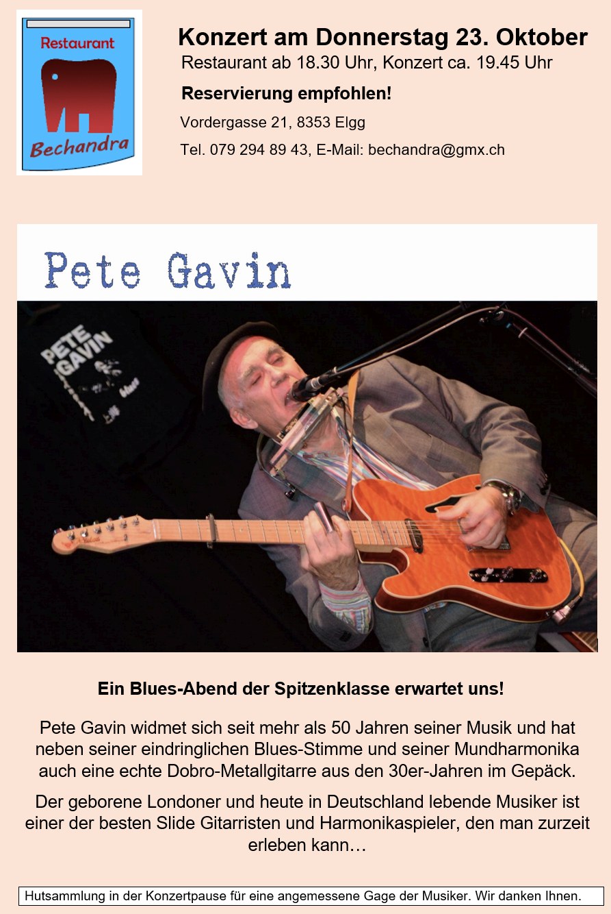 pete gavin